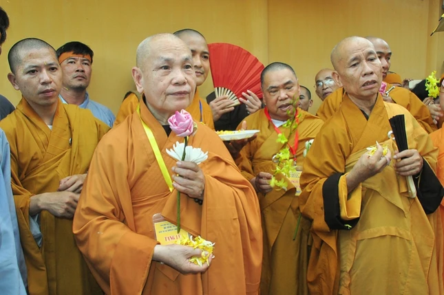 Long An: Lễ truy niệm, di quan cố HT.Thích Tắc Ngộ ảnh 16 DSC_4646.JPG