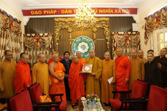 Đoàn Phật giáo Lào làm việc với T.Ư GHPGVN ảnh 5 lao 3.jpg