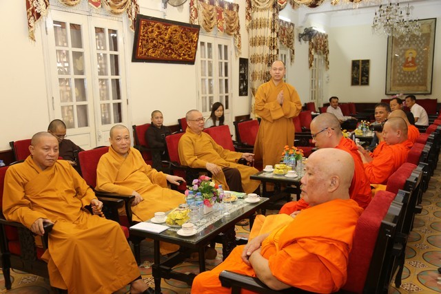 Đoàn Phật giáo Lào làm việc với T.Ư GHPGVN ảnh 3 lao 5.jpg