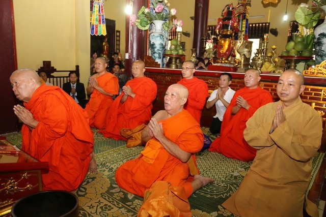 Đoàn Phật giáo Lào làm việc với T.Ư GHPGVN ảnh 6 lao 6.jpg