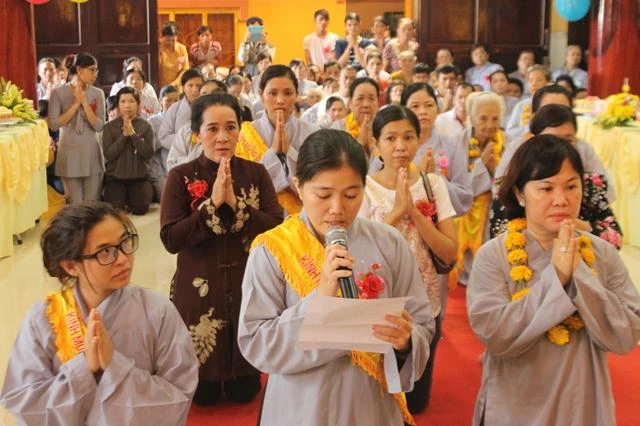 An Giang: Tịnh thất Quy Nguyên chúc thọ nhân Vu lan ảnh 2 IMG_3488.JPG