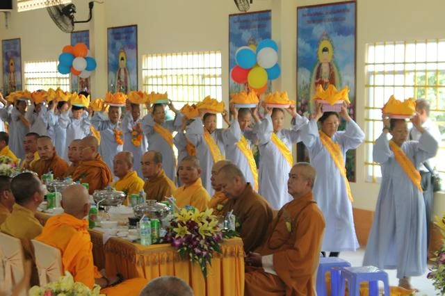 An Giang: Tịnh thất Quy Nguyên chúc thọ nhân Vu lan ảnh 3 IMG_3507.JPG
