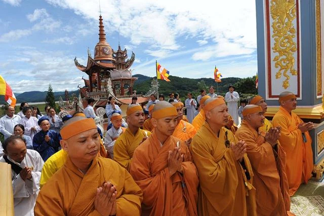 Lâm Đồng: Lễ tiểu tường cố HT.Thích Pháp Chiếu ảnh 6 ld 1.jpg