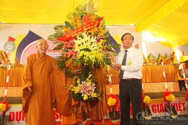 Chính thức đặt đá xây dựng Học viện PGVN tại Huế ảnh 4 anh8.jpg