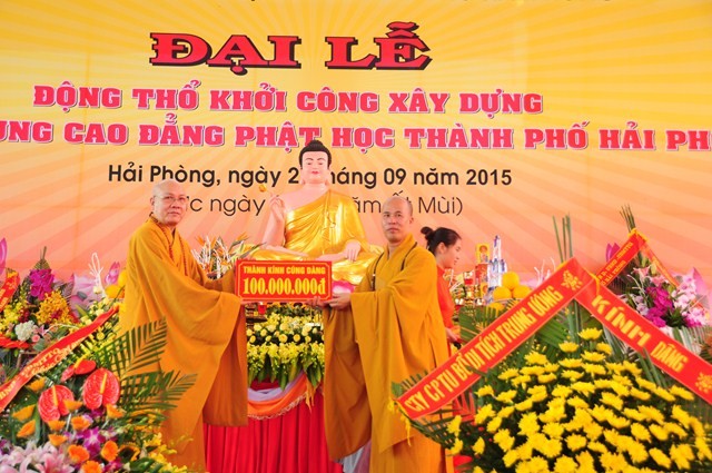 Hải Phòng: Xây dựng trường Trung-Cao đẳng Phật học ảnh 6 haiphong 6.jpg