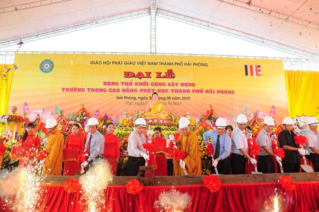 Hải Phòng: Xây dựng trường Trung-Cao đẳng Phật học ảnh 9 haiphong 9.jpg