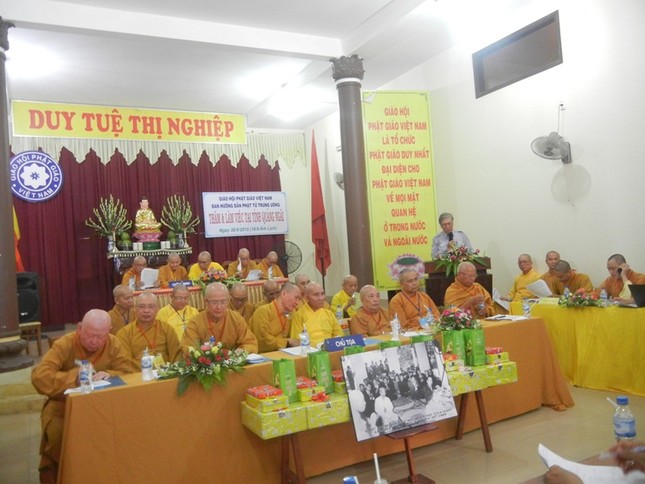 Ban Hướng dẫn Phật tử T.Ư làm việc tại Quảng Ngãi ảnh 2 DSCN0293.jpg