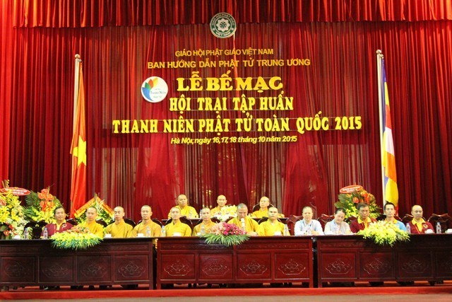 Bế mạc hội trại tập huấn thanh niên Phật tử toàn quốc ảnh 1 hnoi 1.jpg