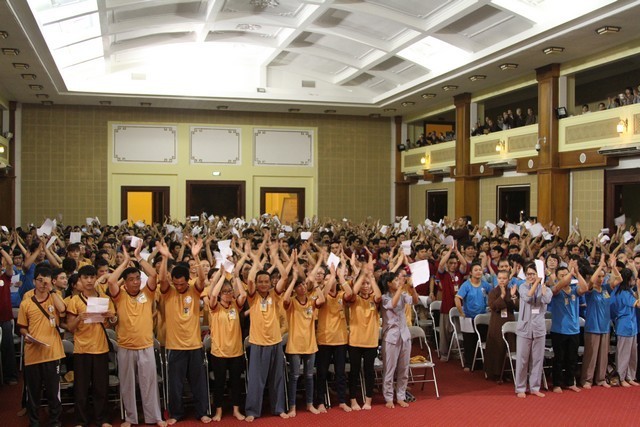 Bế mạc hội trại tập huấn thanh niên Phật tử toàn quốc ảnh 5 hnoi 5.jpg