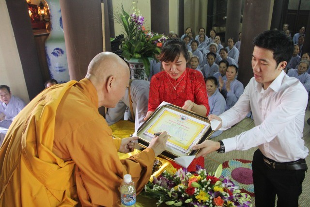 Thái Bình: Lễ hằng thuận tại chùa Từ Xuyên ảnh 1 IMG_8616.jpg