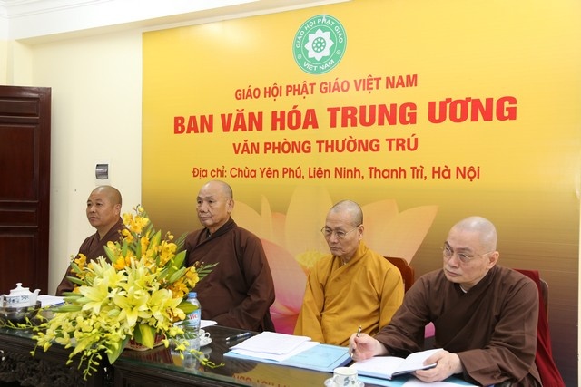 Hà Nội: Ban Văn hóa T.Ư GHPGVN họp bàn Phật sự ảnh 1 bvh 1.jpg