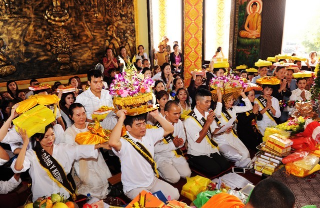 Hà Nội: Lễ dâng y Kathina tại chùa Khleang ảnh 6 a hn 3.jpg