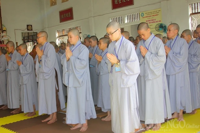 BTC Đại giới đàn Trí Đức thăm giới trường Huê Lâm ảnh 2 thamgioitruong.2b.JPG