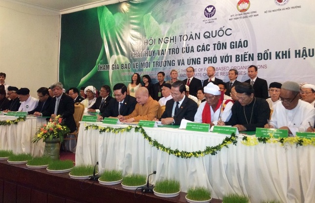 Cộng đồng tôn giáo hành động vì môi trường ảnh 1 hnghi1.jpg