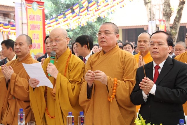 Vĩnh Phúc: Khánh thành chùa Nhật Chiêu (giai đoạn 1) ảnh 3 a chua 1.jpg