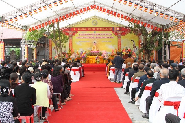 Vĩnh Phúc: Khánh thành chùa Nhật Chiêu (giai đoạn 1) ảnh 1 a chua 2.jpg