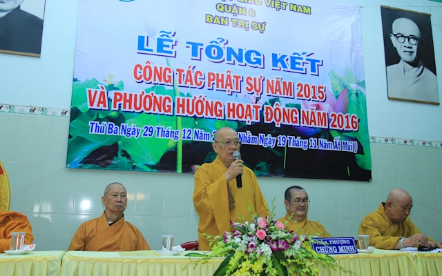 TP.HCM: Phật giáo Q.6 tổng kết Phật sự năm 2015 ảnh 4 Q6.5.jpg
