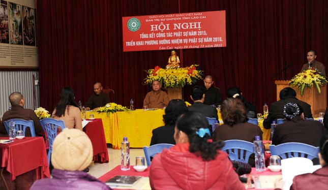 Lào Cai: Hội nghị tổng kết công tác Phật sự năm 2015 ảnh 1 DSC_7963 01.jpg