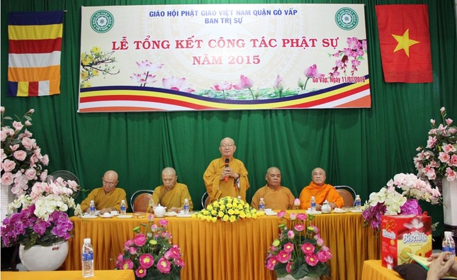 Phật giáo Gò Vấp tổng kết Phật sự năm 2015 ảnh 6 11gv.jpg