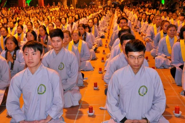 Hà Nội: Trang nghiêm lễ Thành đạo tại chùa Bằng ảnh 11 chbang 1.jpg