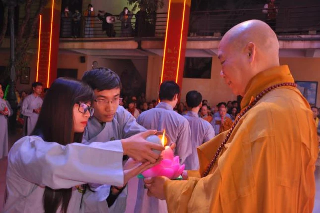 Hà Nội: Trang nghiêm lễ Thành đạo tại chùa Bằng ảnh 6 chbang 10.jpg