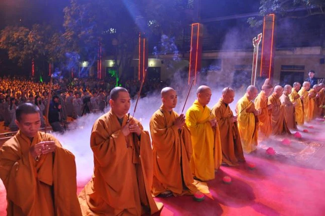 Hà Nội: Trang nghiêm lễ Thành đạo tại chùa Bằng ảnh 2 chbang 3.jpg