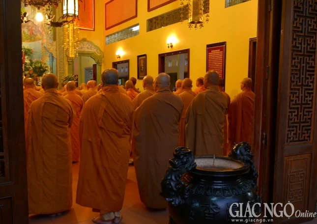 TP.HCM: Chư Tăng bố-tát tụng giới chung ảnh 3 A BT (3).JPG