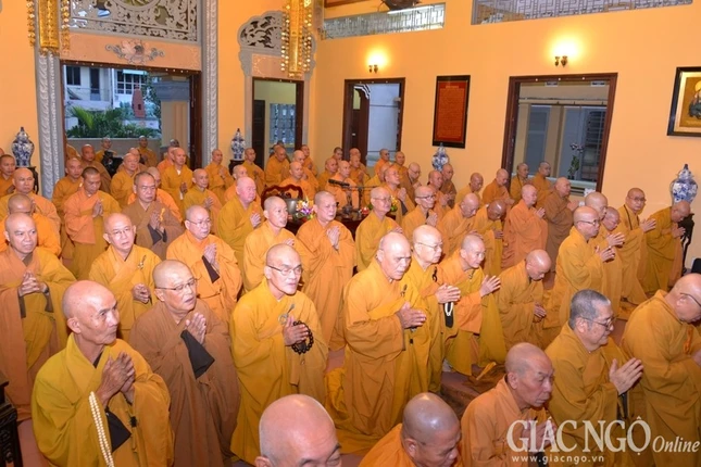TP.HCM: Chư Tăng bố-tát tụng giới chung ảnh 2 A BT (4).JPG