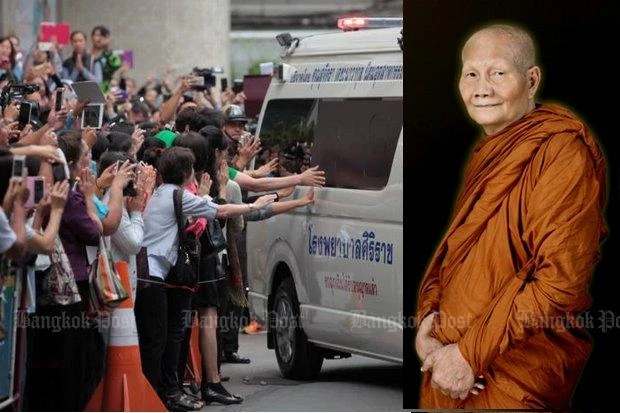 Hòa thượng Luang Phor Charan viên tịch ảnh 1 minhtien.jpg