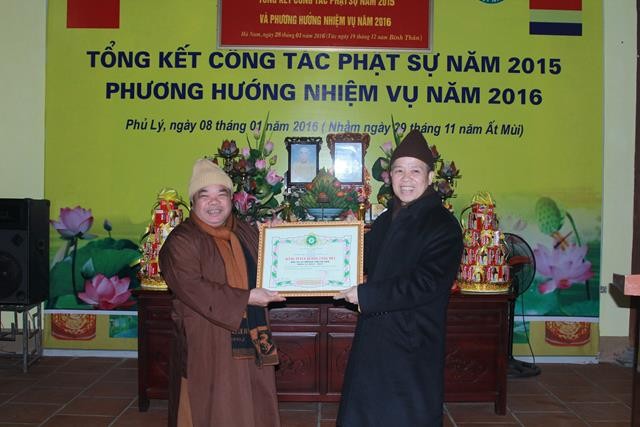 Hà Nam: BTS PG tỉnh tổng kết Phật sự ảnh 3 1 hnam 1.jpg