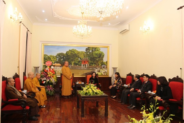 Hà Nội: GHPGVN chúc Tết các ban ngành ảnh 1 a hnoi 1.jpg