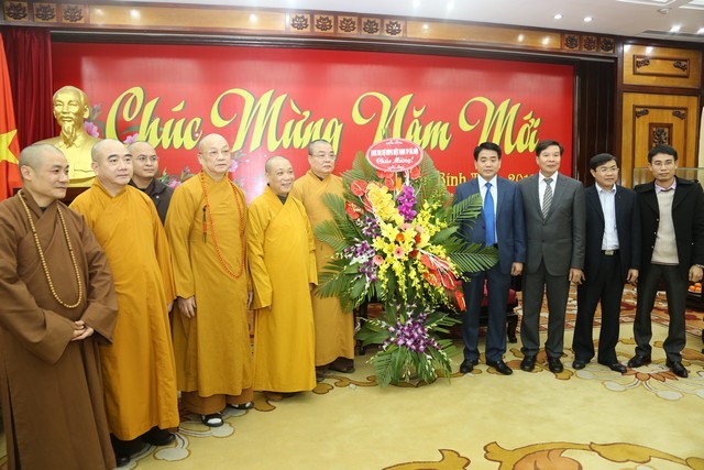 Hà Nội: GHPGVN chúc Tết các ban ngành ảnh 4 a hnoi 4.jpg
