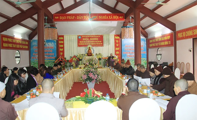 Hưng Yên: BTS PG tỉnh tổng kết Phật sự năm 2015 ảnh 1 hungyen 2.jpg