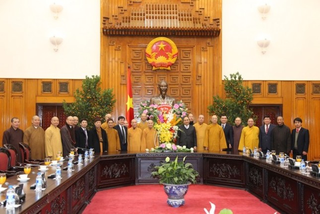 Phái đoàn TƯGH chúc Tết Bộ Công an, VP Chính phủ ảnh 2 BCA-VPCP 3.jpg