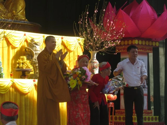 Thái Bình: Chùa Đại Bi tổ chức lễ mừng thọ ảnh 1 IMG_0047.jpg