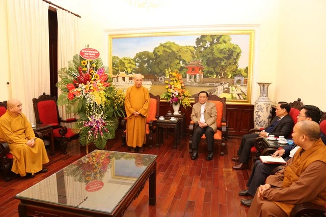 Hà Nội: BTS PG TP thăm, chúc mừng Thành ủy ảnh 2 a hn 3.jpg