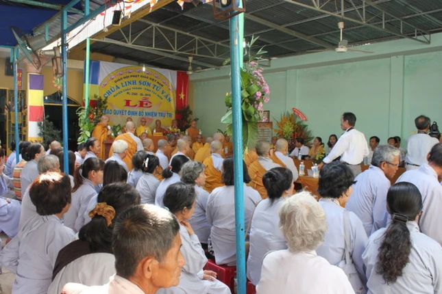 Tây Ninh: Bổ nhiệm trụ trì chùa Linh Sơn Từ Vân ảnh 3 a tninh 3.jpg