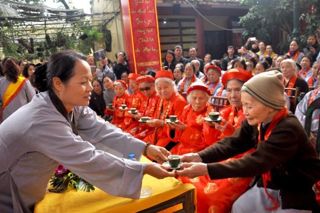 Hà Nội: Chùa Bằng tổ chức lễ mừng thọ ảnh 2 mungtho 2.jpg