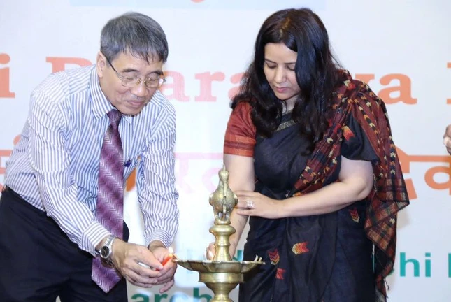 Tổng Lãnh sự quán Ấn Độ hưởng ứng Giờ trái đất ảnh 1 AD huong ung gio trai dat.jpg