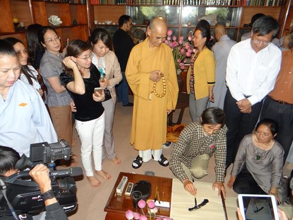 Vĩnh Minh tự viện khai mạc phòng thư pháp ảnh 3 DSC06050.jpg