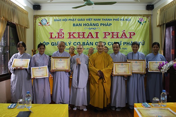 Chùa Tăng Phúc tiếp tục khai giảng lớp giáo lý ảnh 2 hnoi 2.jpg