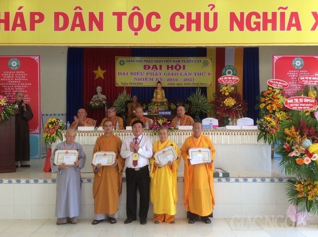 Bình Dương: Đại hội Phật giáo thị xã Bến Cát ảnh 4 h4.jpg