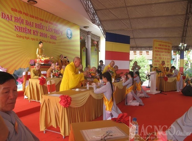 Quảng Ngãi: Hơn 700 đại biểu dự Đại hội Phật giáo tỉnh ảnh 1 a qn 3.jpg
