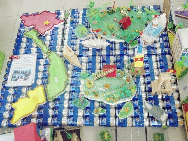 Nhiều hoạt động "xanh" trong ngày hội tái chế ảnh 2 taiche 2.jpg