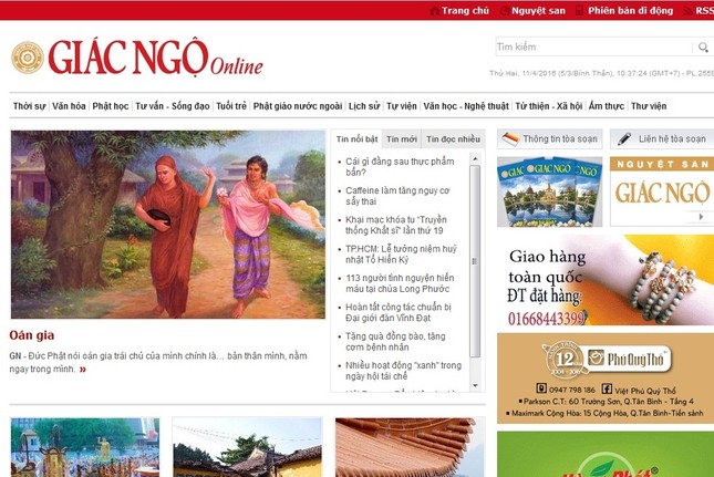 Báo tin Đại hội PG cho Giác Ngộ, gọi 0933225788 ảnh 1 anh GNO.jpg