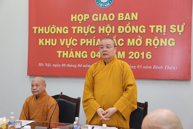 TƯGH họp giao ban, thảo luận Phật sự quan trọng ảnh 1 hoinghi 3.jpg