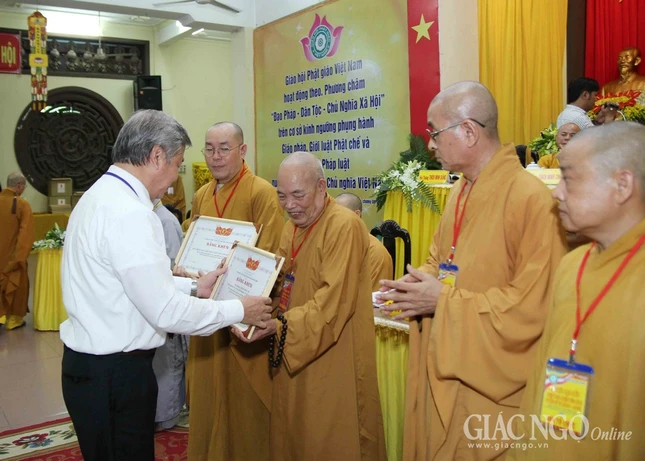 TP.HCM: Đại hội Phật giáo Q.Tân Bình nhiệm kỳ IX ảnh 8 15tb.jpg