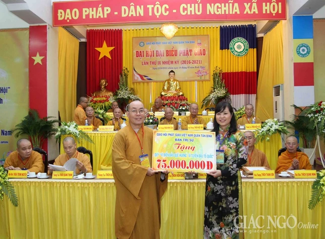 TP.HCM: Đại hội Phật giáo Q.Tân Bình nhiệm kỳ IX ảnh 18 30tb.jpg