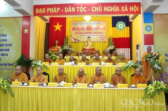 TP.HCM: Đại hội Phật giáo Q.Tân Bình nhiệm kỳ IX ảnh 2 5tb.jpg