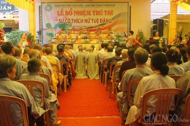 TT-Huế: Bổ nhiệm trú trì niệm Phật đường Vân Xuân ảnh 3 2.jpg